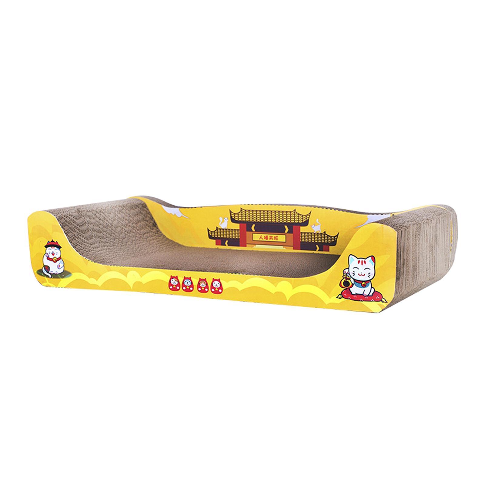 Cat Scratch Bed Corrugated Paper Furniture Large Cat Scratcher Cardboard