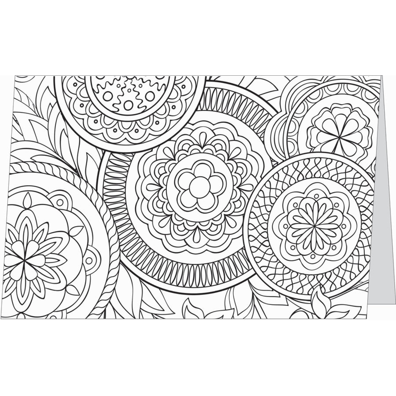 Sách Mandala - Greeting Cards & Gift Tags_
