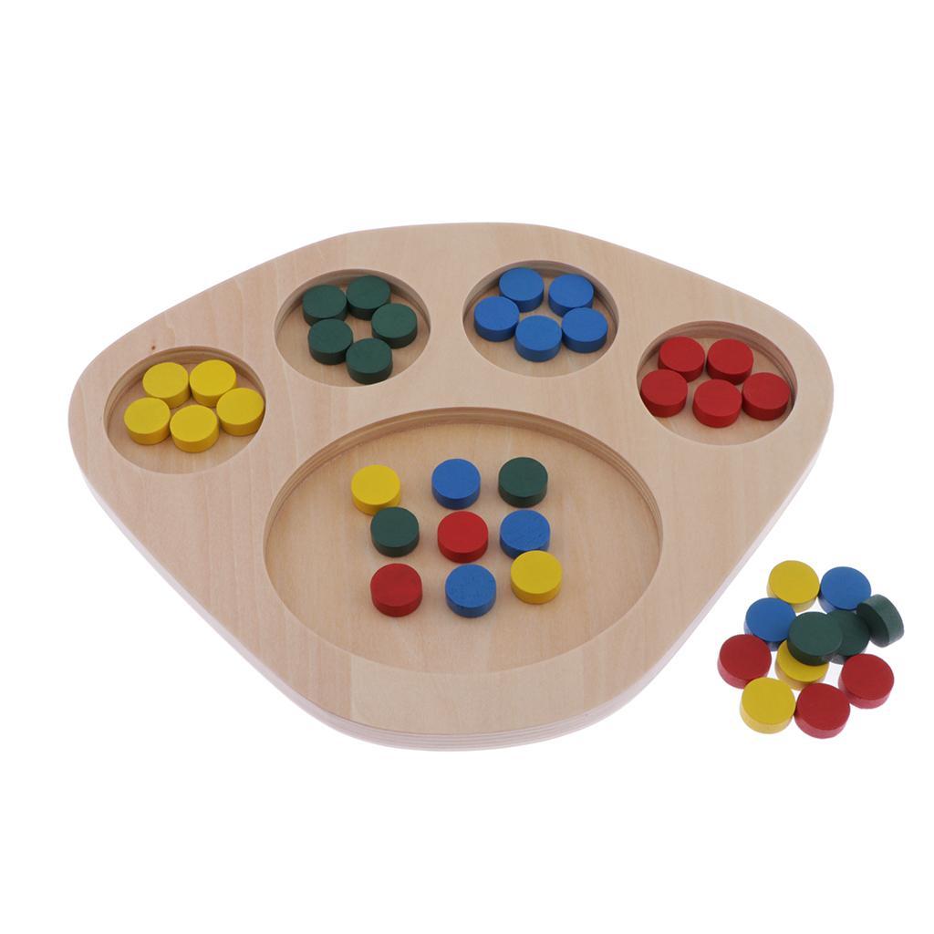 Wooden Sorting & Counting Board Educational