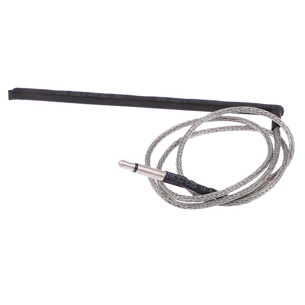 2-band EQ Equalizer Pre-wired Preamp Piezo Pickup Kit for Acoustic Guitar