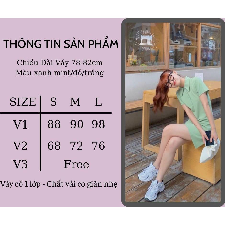 Đầm Polo Nữ Dáng Suông SANMAY Váy Thun Ôm Body, Đi Dự Tiệc Cưới Đi Chơi Biển, Công Sở Hàn Quốc, Vải Cotton Cao Cấp VD025