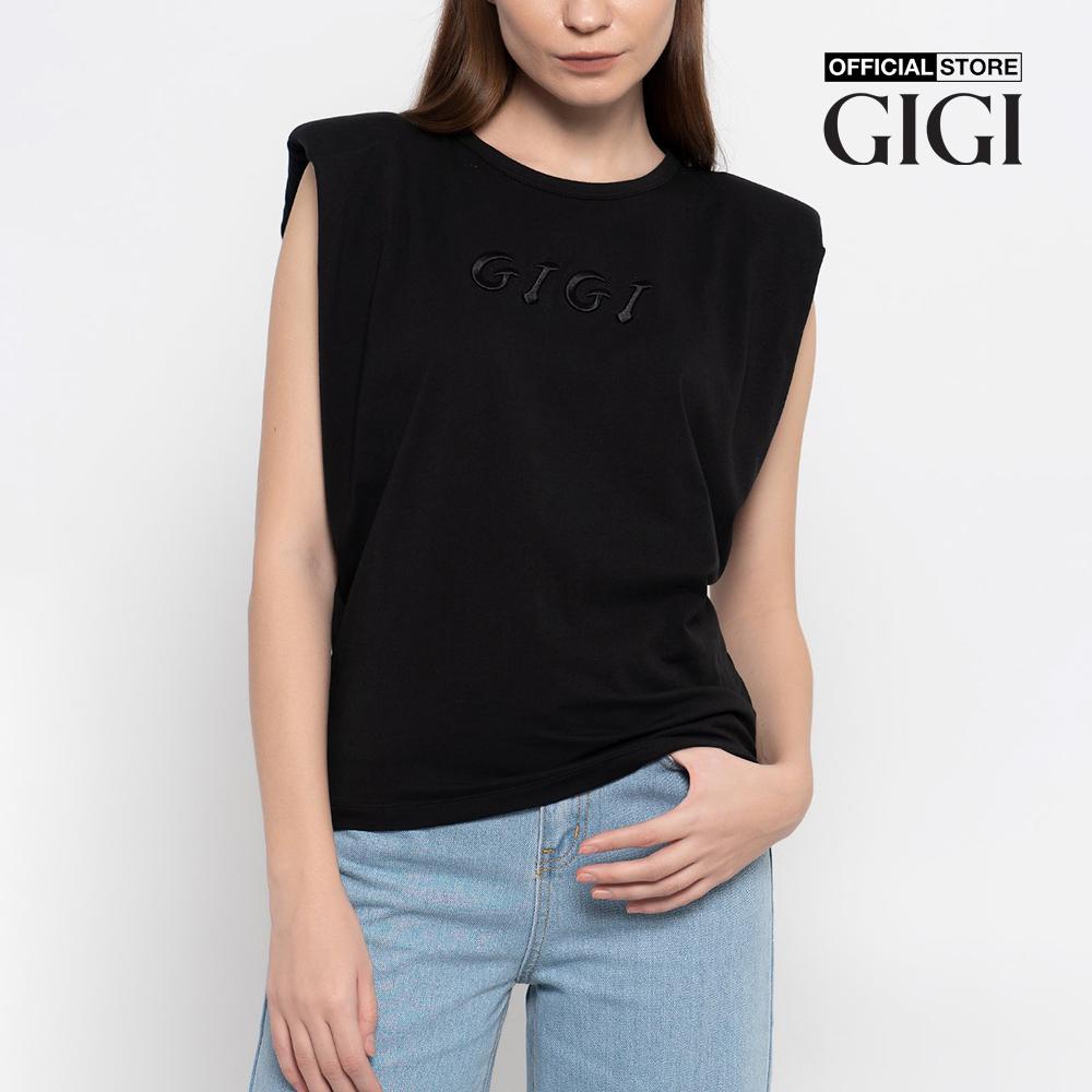 GIGI - Áo thun nữ phom suông sát nách Padding shoulder G1203T212291-66