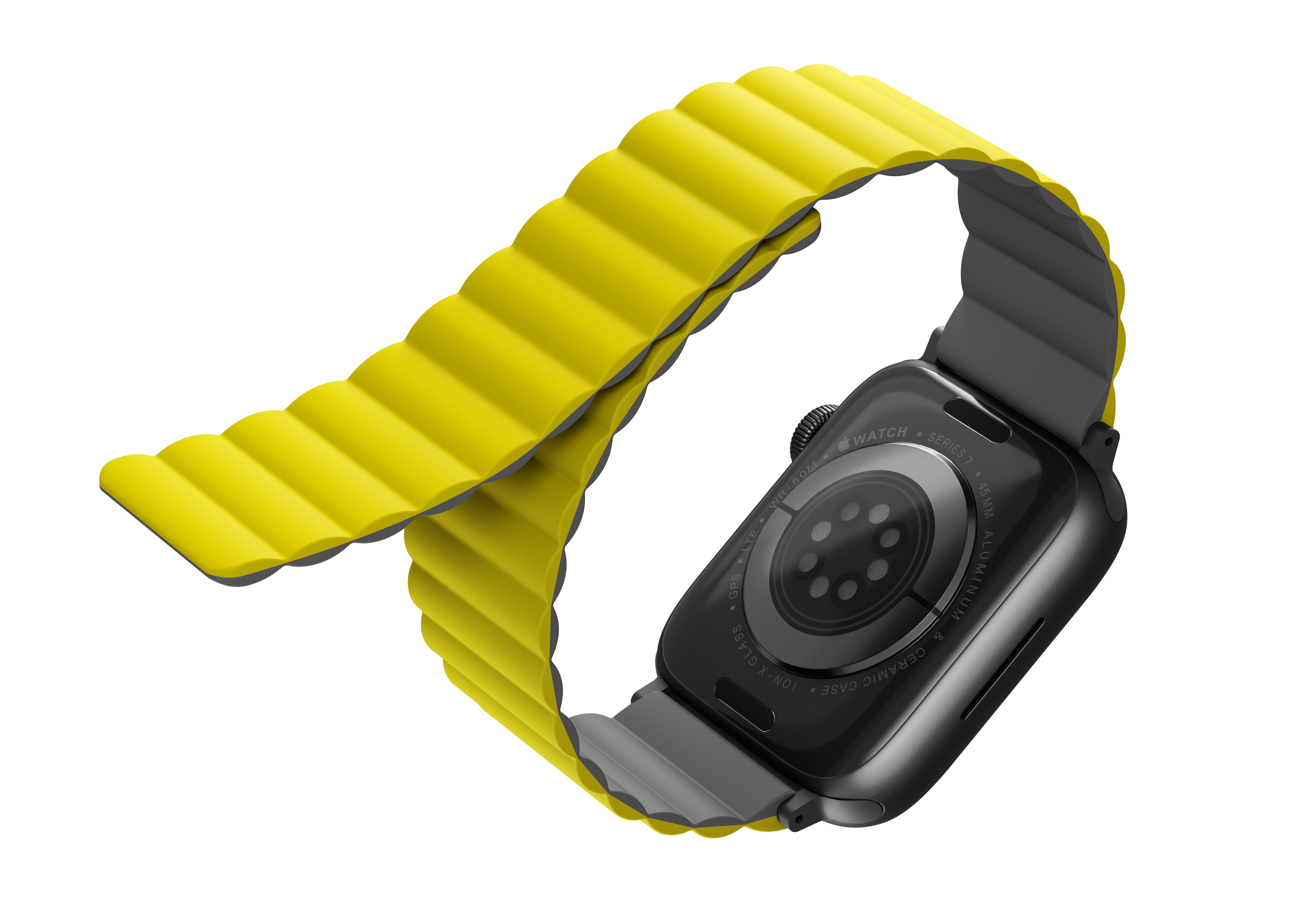 Dây đeo dành cho AppleWatch UNIQ Revix Reversible Magnetic Silicone - Hàng chính hãng