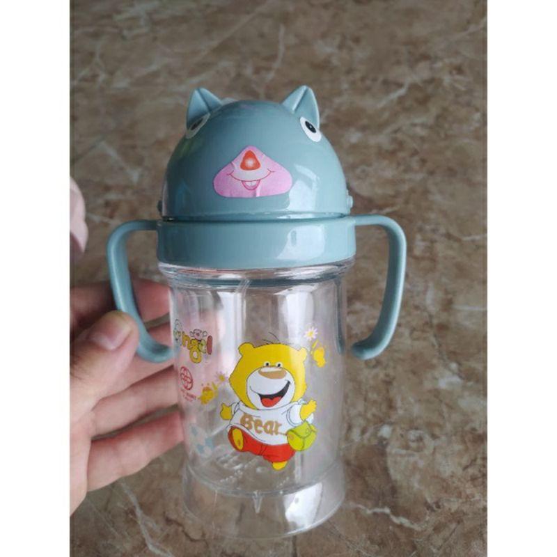 Bình tập uống, bình hút cho bé nhựa Việt Nhật an toàn