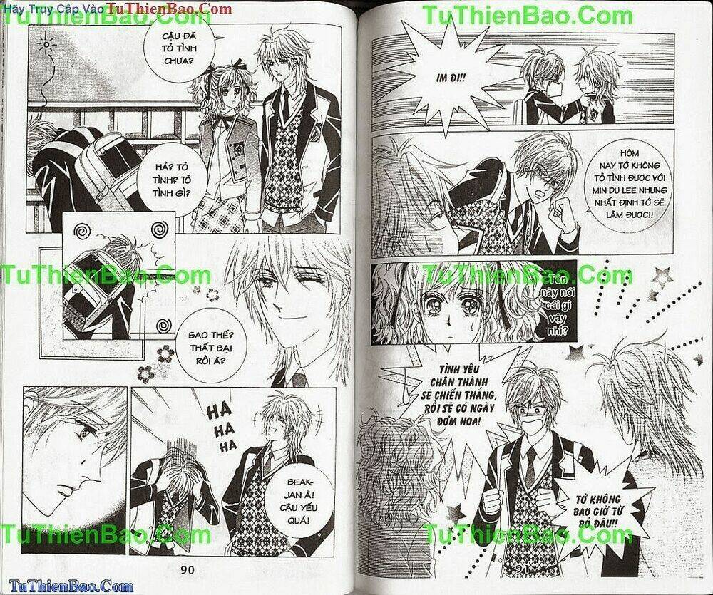 tiểu tử quậy bản đẹp - become habituated to kiss chapter 6 47