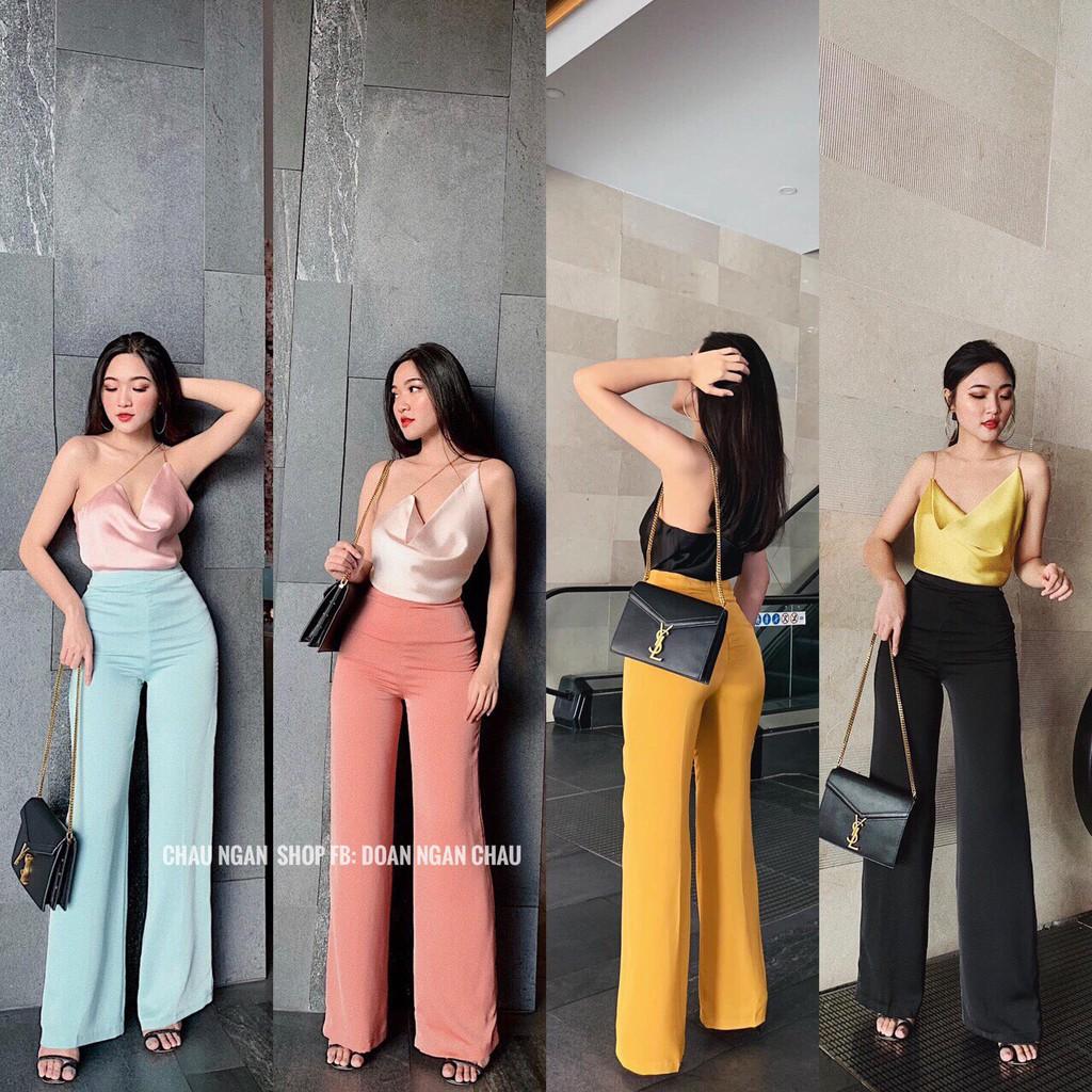 ÁO 2 DÂY XÍCH CỔ ĐỖ 1 BÊN HÀNG THIẾT KẾ CỰC CHUẨN HOT NHẤT 2020