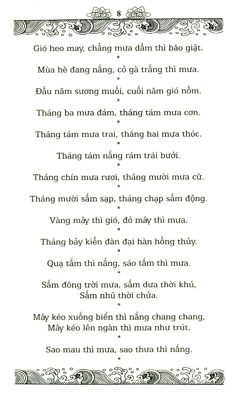 Tục Ngữ Ca Dao Việt Nam