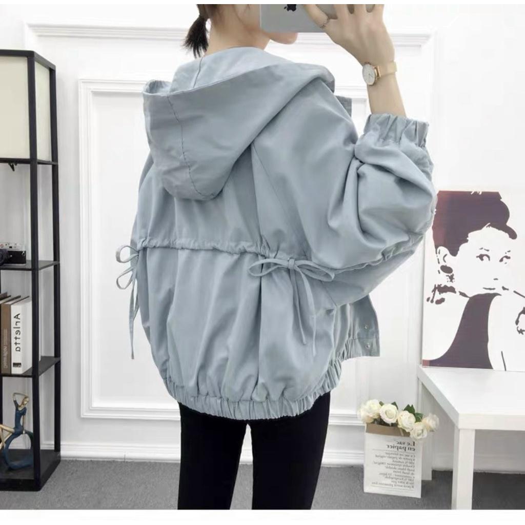ÁO KHOÁC NỮ CHẤT KAKI 1 LỚP THIẾT KẾ GIẢN ĐƠN CỰC NGẦU SIÊU PHẨM DUYÊN DÁNG CỦA CÁC NÀNG