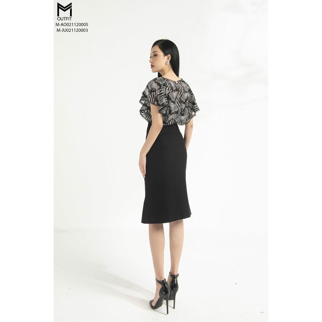 Sơ mi hoạ tiết MMOutfit M-AO021120005