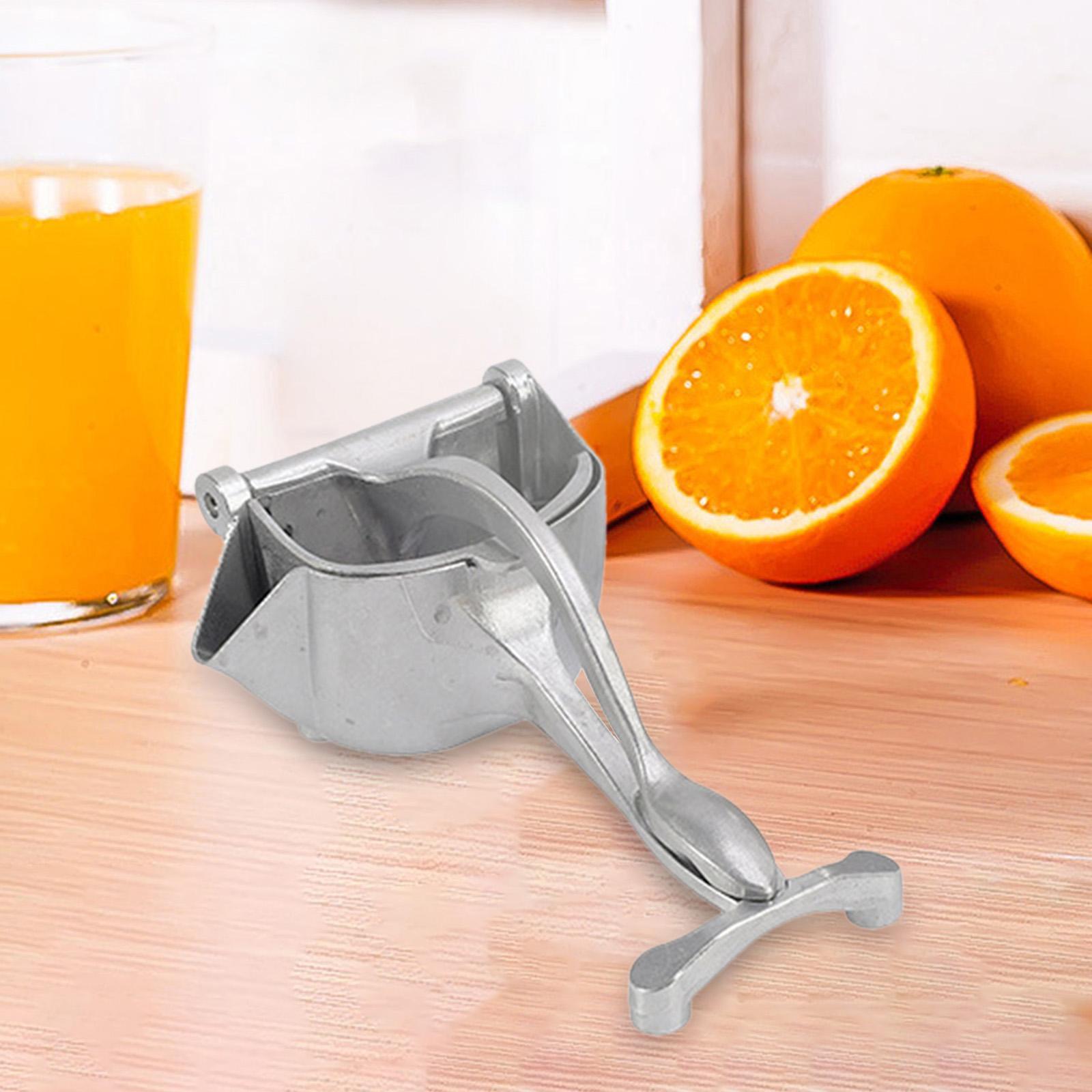 Aluminum Alloy Lemon Squeezer Portable Ergonomic Kitchen Tools Manual Juicer