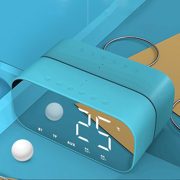 Loa bluetooth kiêm đồng hồ báo thức Win8
