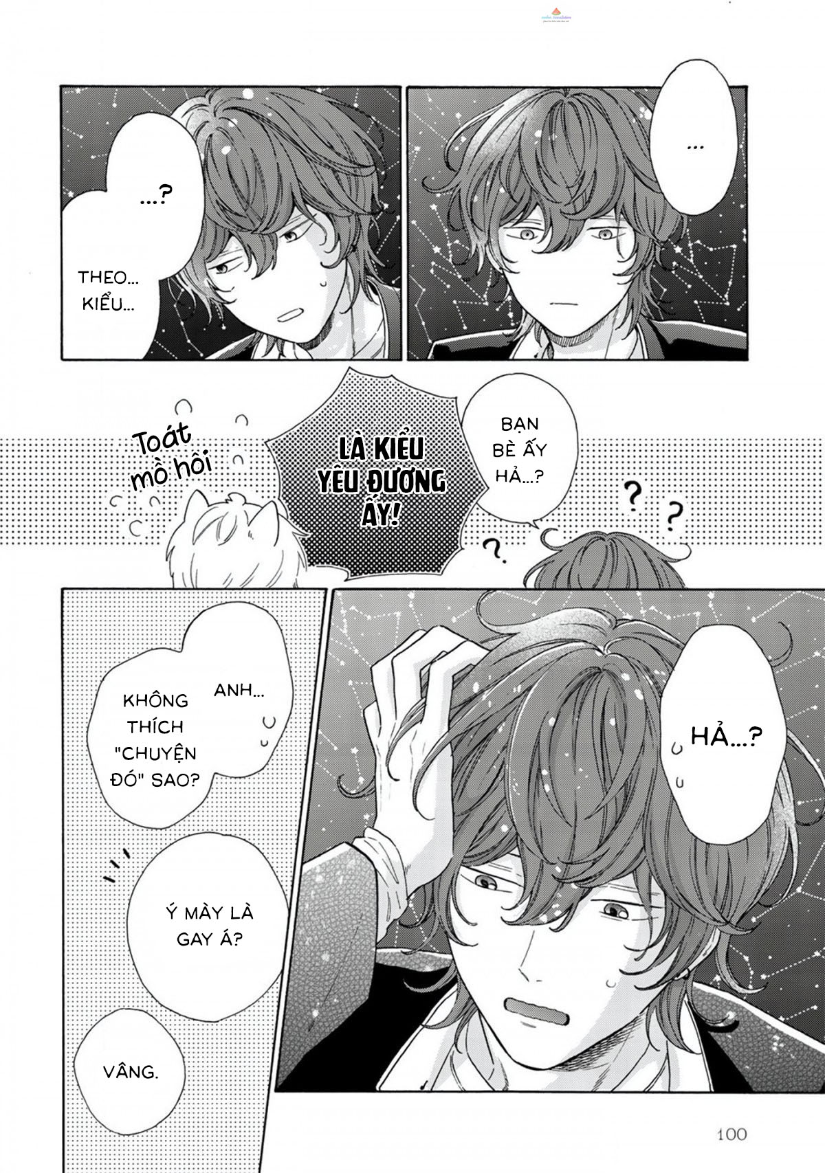 ngôi sao hạng nhất được vẽ bằng nụ hôn chapter 4 3