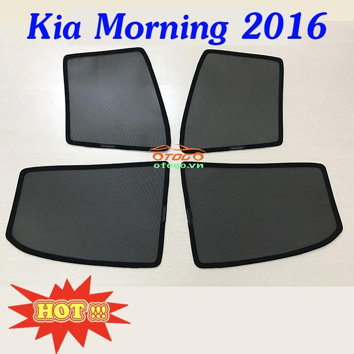 Bộ Rèm Che Nắng Kính Ô Tô Theo Xe - Kia Morning 2016 LOẠI 1