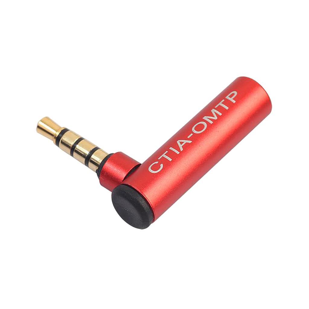 2x Headphone Audio Converter Male to Female Connector 3.5mm OMTP to CTIA