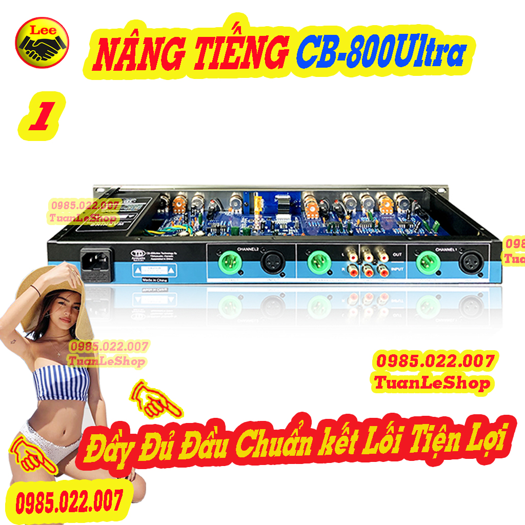 NÂNG TIẾNG HAT – C B 800 , HÀNG CAO CẤP CHO TIẾNG BASS CĂNG , TREBLE SÁNG, LỜI HAY