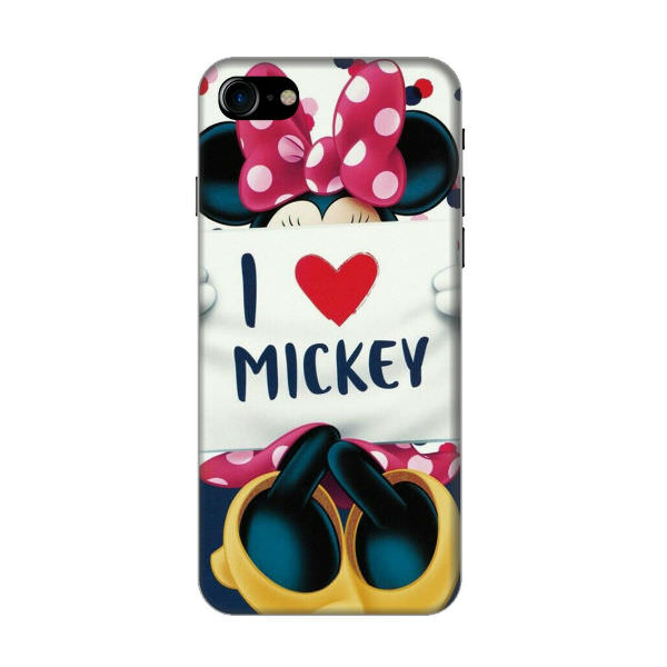 Ốp Lưng Dành Cho Điện Thoại iPhone 8 - I Love Mickey
