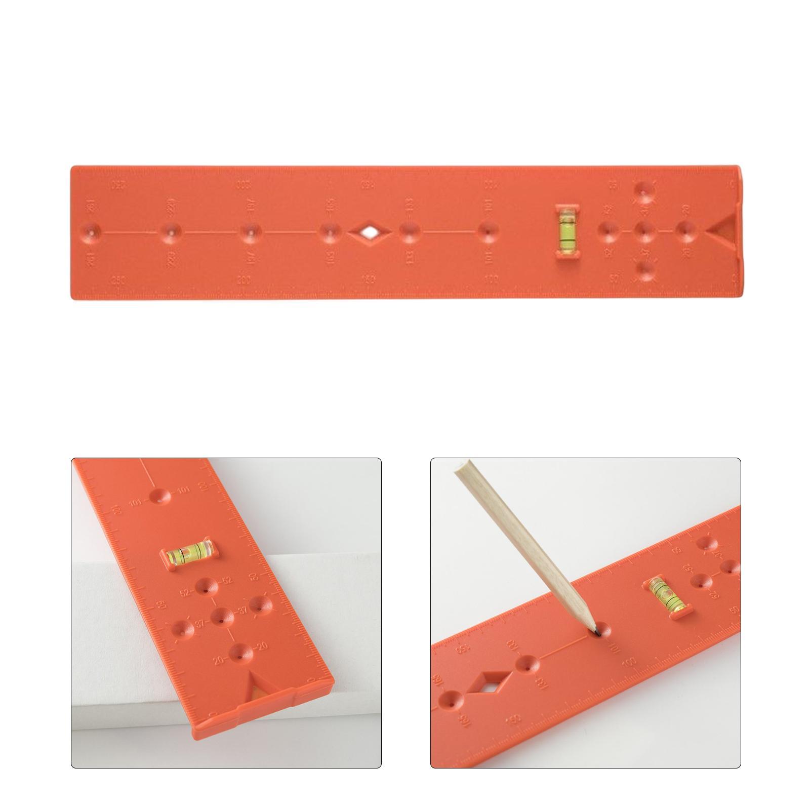 Hole Punch Locator Hole Marker Hardware Template Tool for Door and Drawer