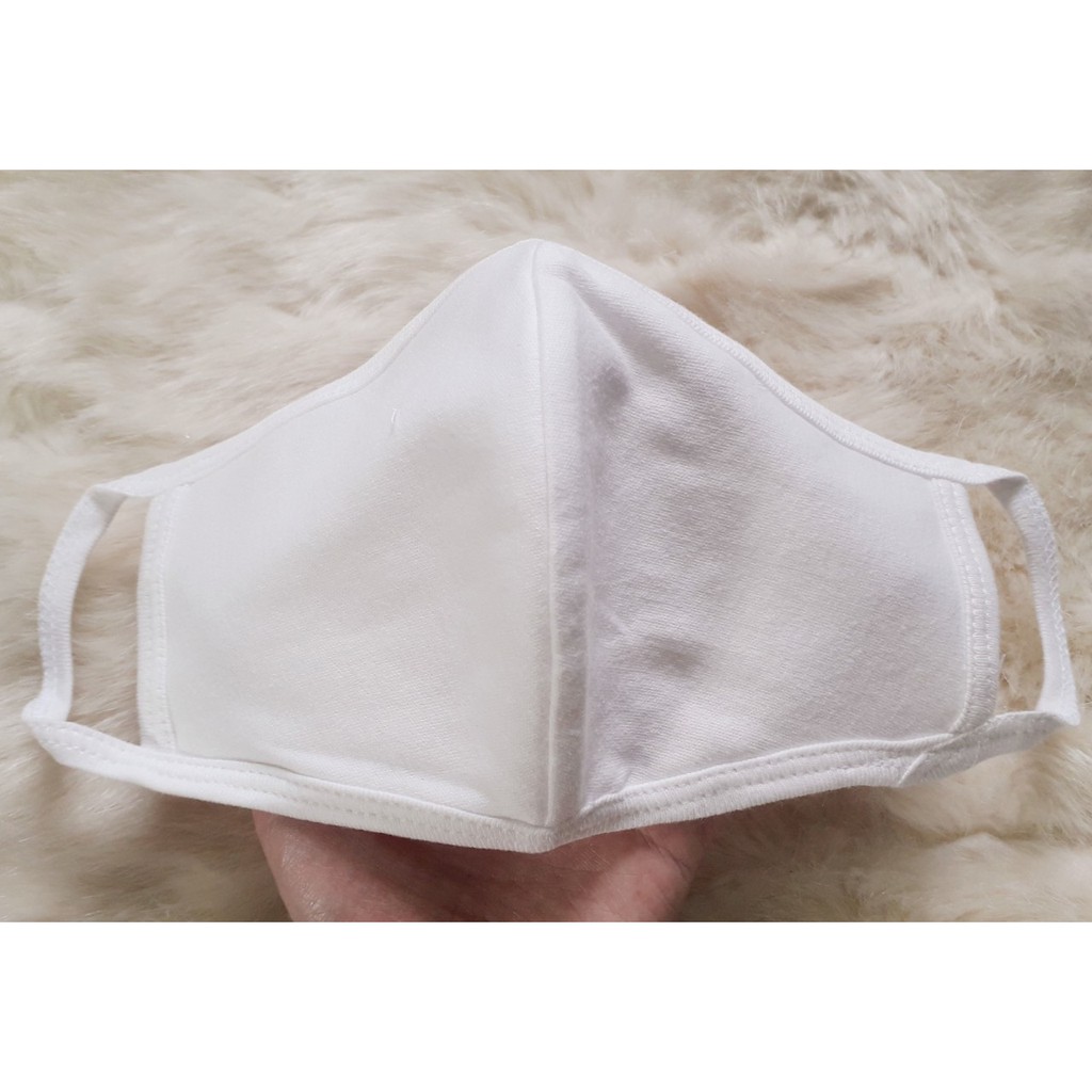 Khẩu trang vải dệt kim hàng Việt Nam Look at me kháng khuẩn chống bụi hiệu quả