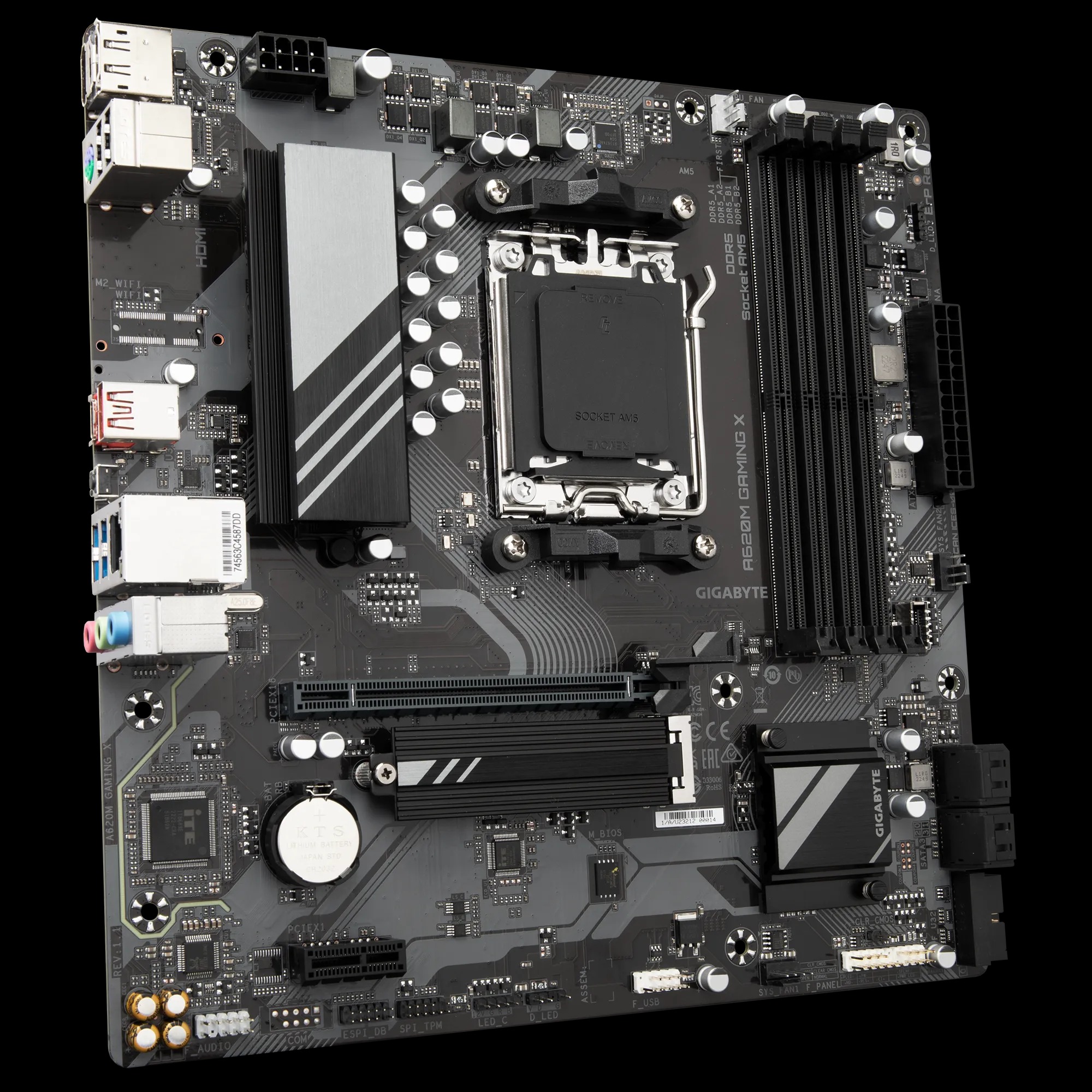 Mainboard Gigabyte A620M GAMING X Socket AM5 - Hàng Chính Hãng
