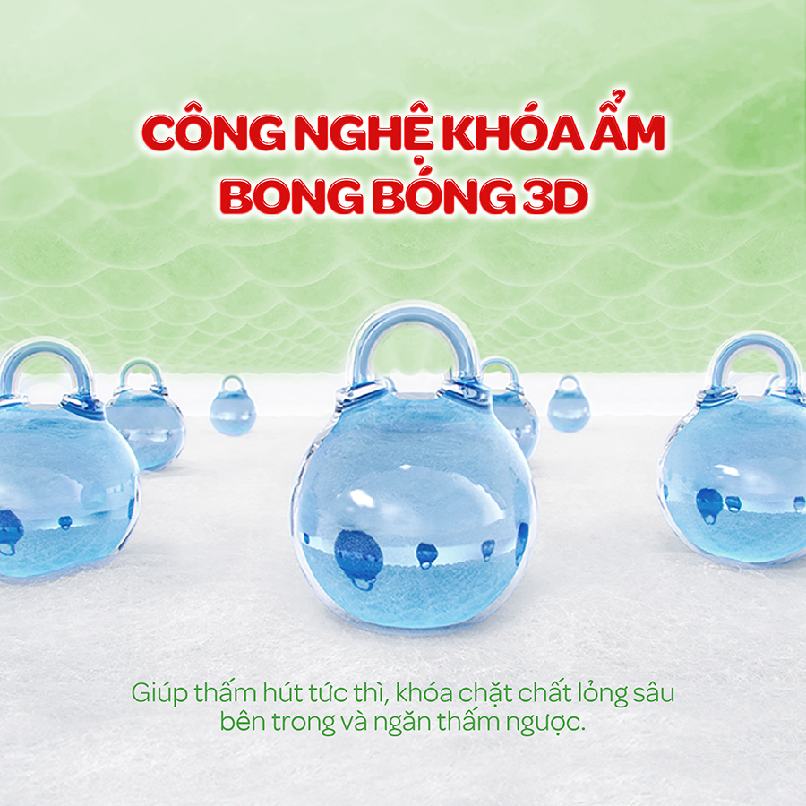 Thùng 3 gói tã dán sơ sinh Huggies Tràm Trà Tự Nhiên NB70 - Gói 70 miếng + Tặng 6 miếng