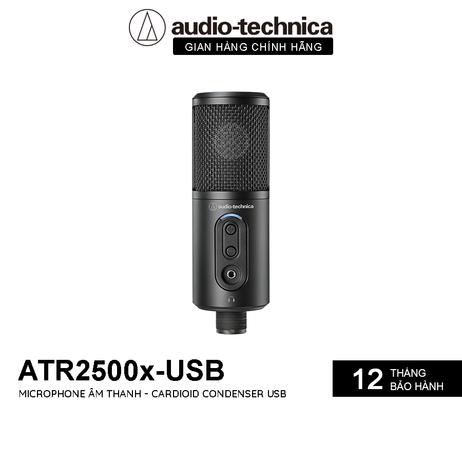 Mic âm thanh Audio Technica ATR2500XUSB - HÀNG CHÍNH HÃNG