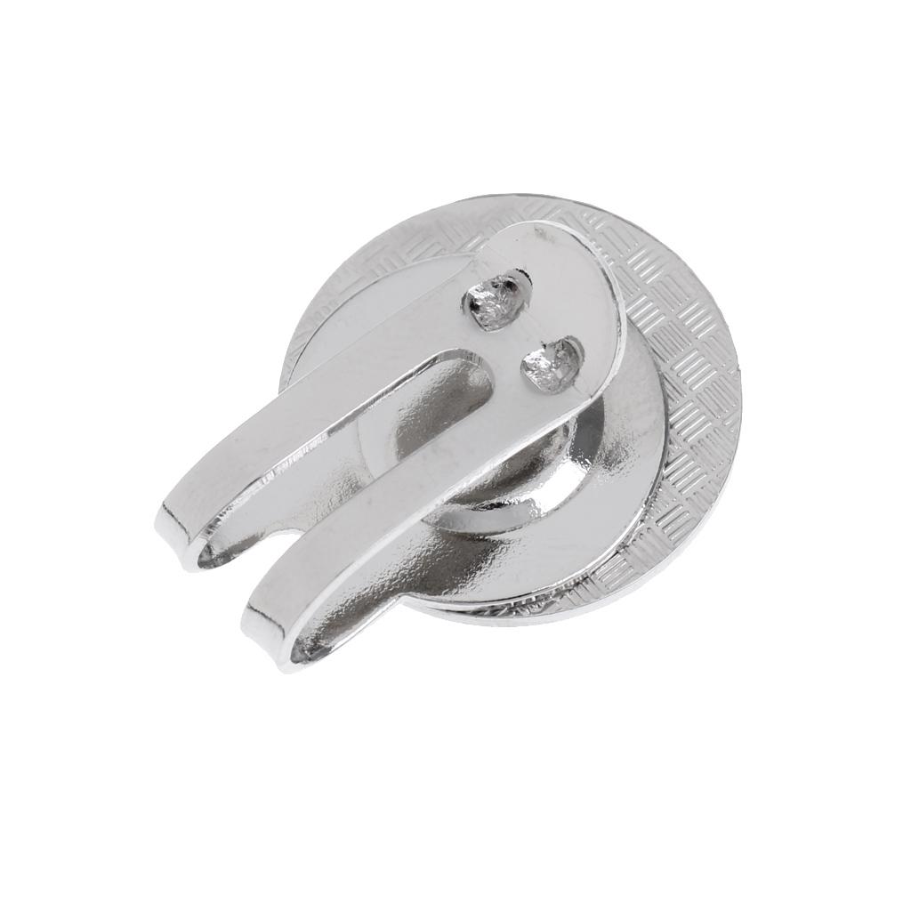 Alloy Golf Hat / Cap / Visor Clip with Magnetic Golf Ball Marker Golf Accessories