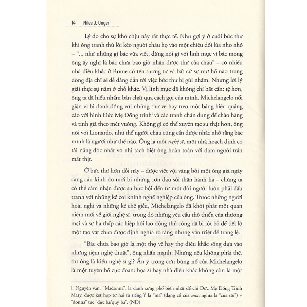 Sách Michelangelo- Sáu Kiệt Tác Cuộc Đời
