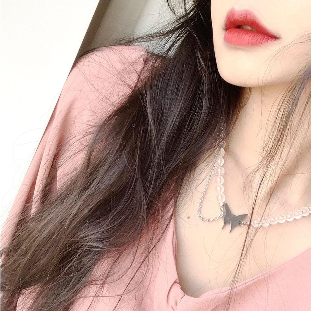 Vòng cổ choker bướm cực đẹp - Kiểu dáng độc đáo dành cho nữ