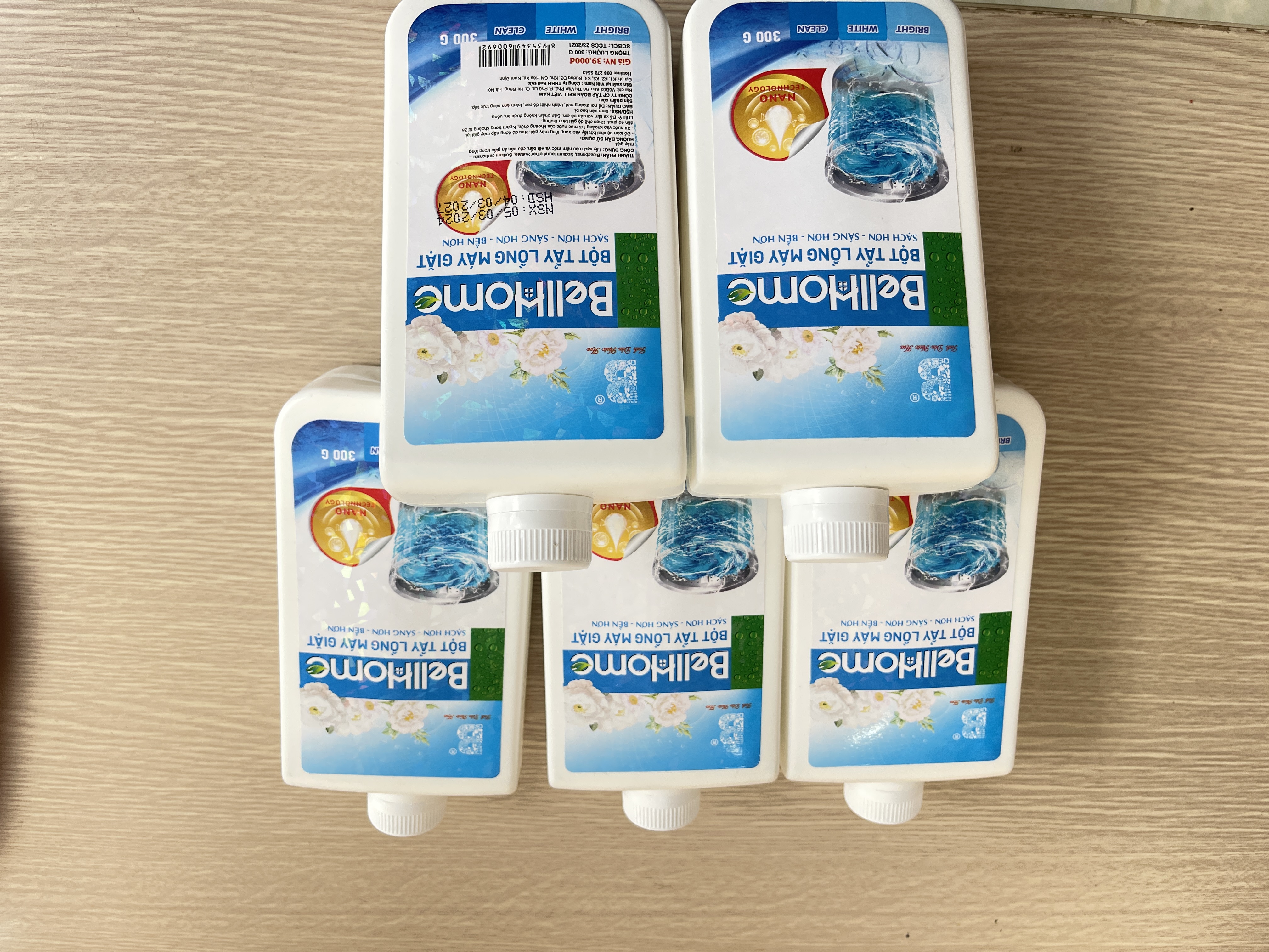 Tẩy Lồng Máy Giặt Công Nghệ Sinh Học Bell Home