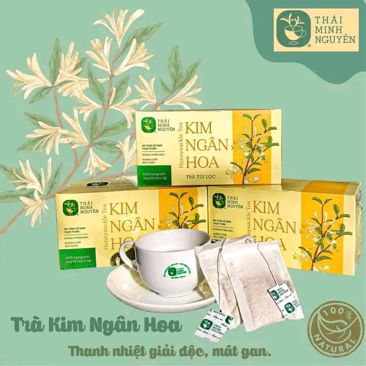 TRÀ KIM NGÂN HOA TÚI LỌC 40G - THÁI MINH NGUYÊN
