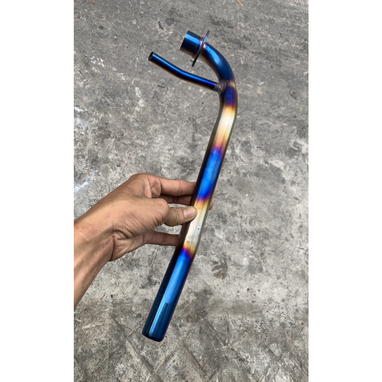 Cổ inox xi 7 màu dành cho xe sirius
