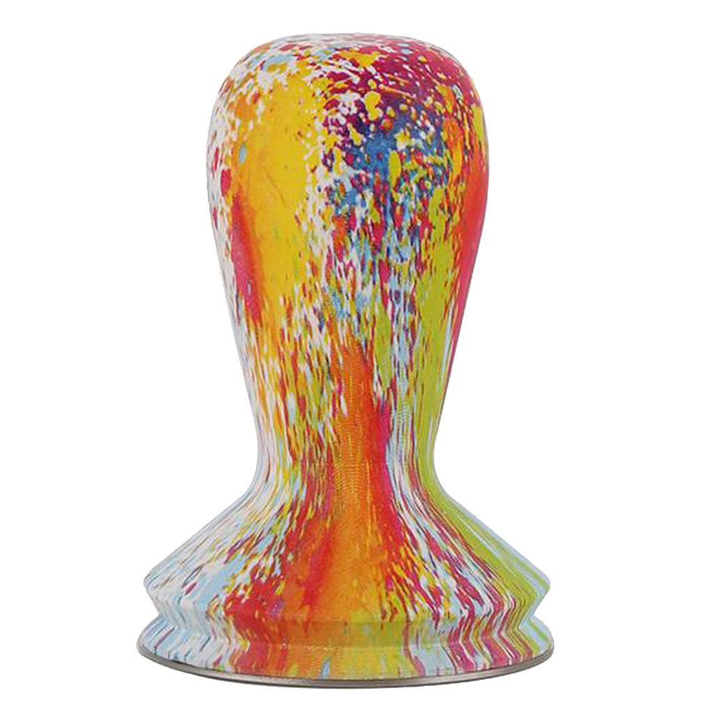 Stainless Steel Coffee Tamper Machine Espresso Press Flat Base