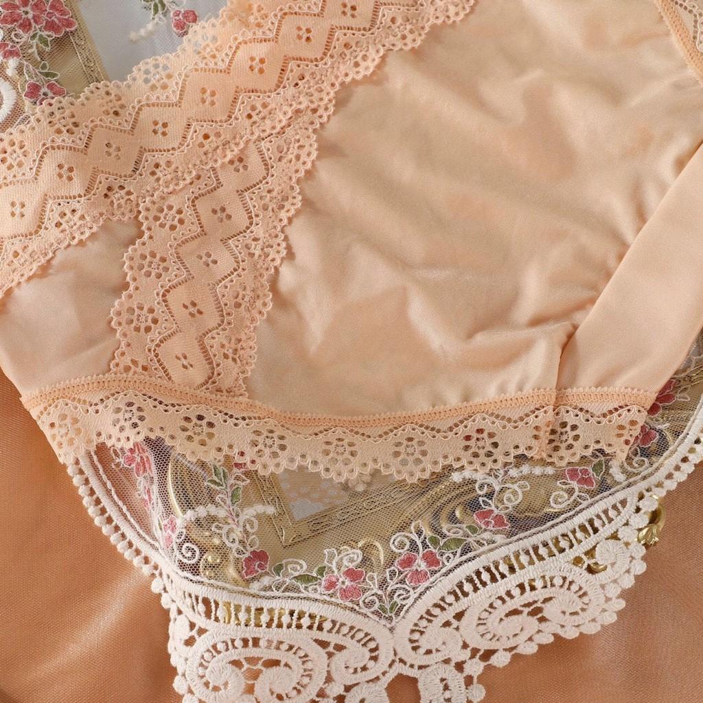 COMBO 5 QUẦN LÓT NỮ THUN LẠNH PHỐI REN LƯNG CHÉO 1720