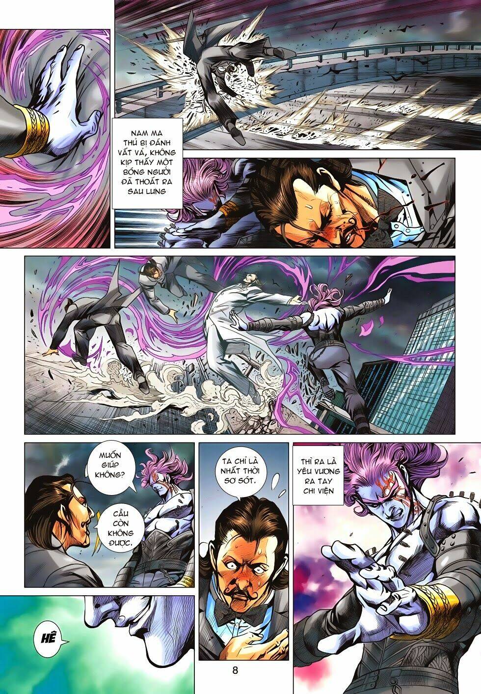 tân tác long hổ môn chapter 681 8