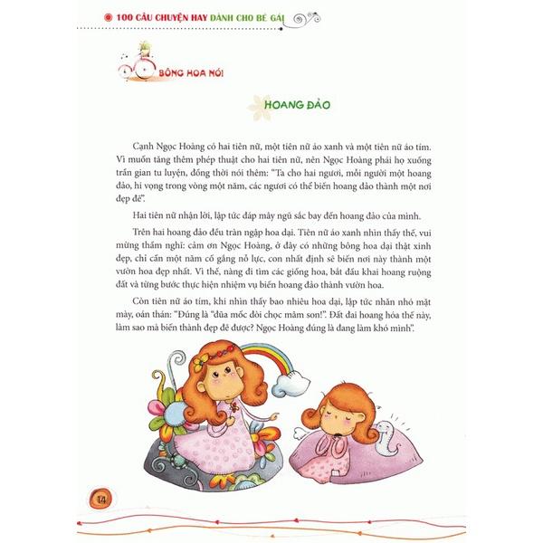 100 Câu Chuyện Hay Dành Cho Bé Gái - Bản Quyền