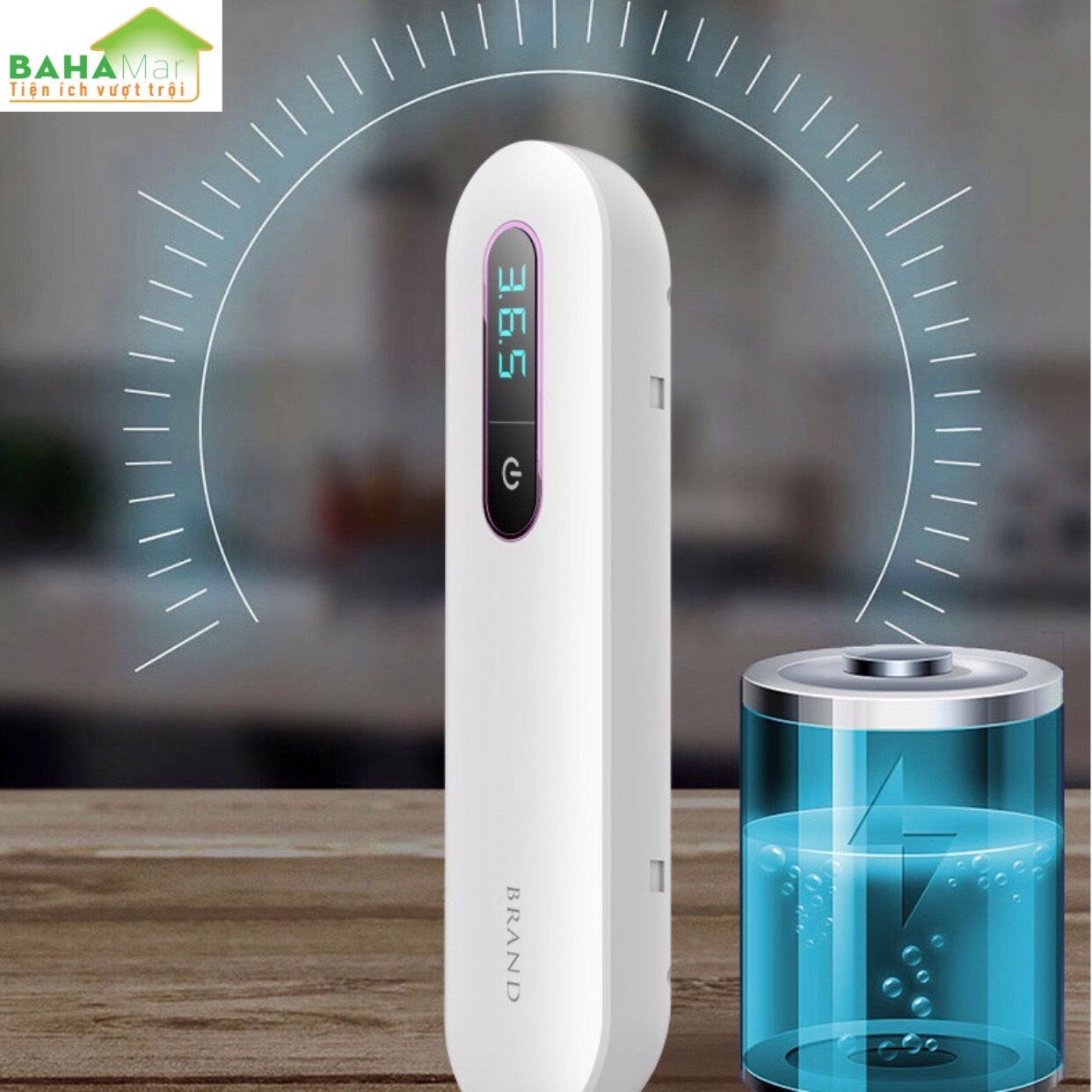 HỘP THANH LỌC KHỬ KHUẨN ĐỒ DÙNG, ĐỒ CHƠI, ĐỒ LÓT BẰNG ĐÈN OZONE VÀ TIA UV "BAHAMAR" có hai chức năng tinh lọc tia cực tím và ozone, thanh lọc khả năng mạnh hơn, cho bạn bảo vệ kép.