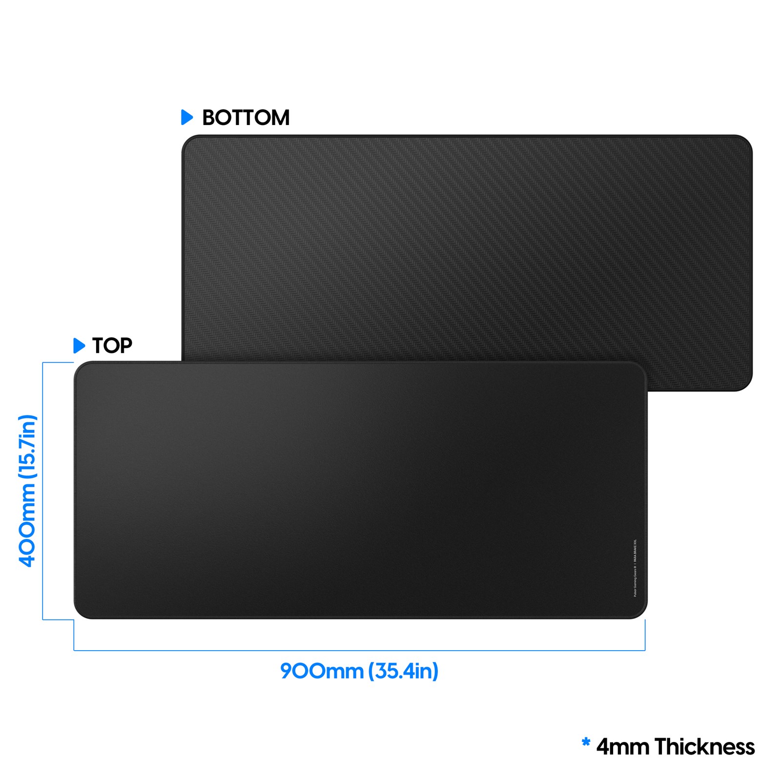 Lót chuột Pulsar ParaBrake V2 Black - XXL - Hàng chính hãng