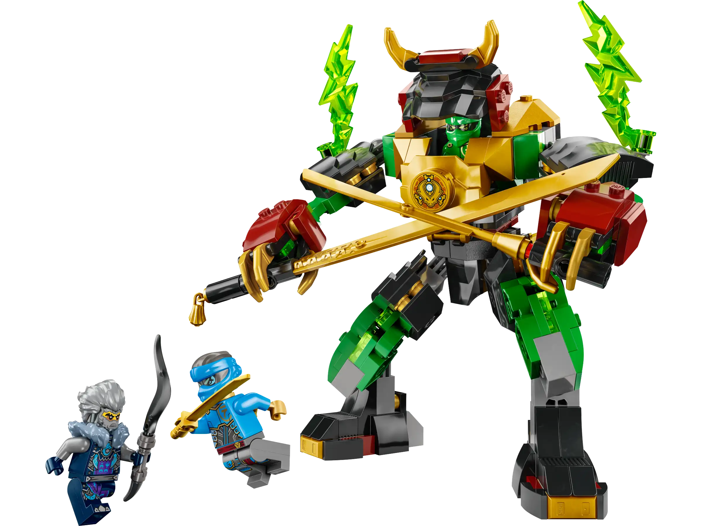 Đồ Chơi Lắp Ráp Chiến Giáp Quyền Năng Của Lloyd - Lloyd's Elemental Power Mech - Lego Ninjago 71817 (253 Mảnh Ghép)