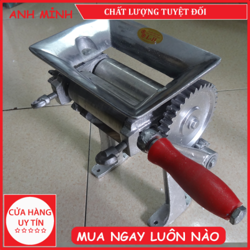 Máy cán mực quay tay - MÁY CÁN KHÔ MỰC - MÁY CÁN CÁ KHÔ - máy cán mực khô nướng - máy cán mực bằng tay quay