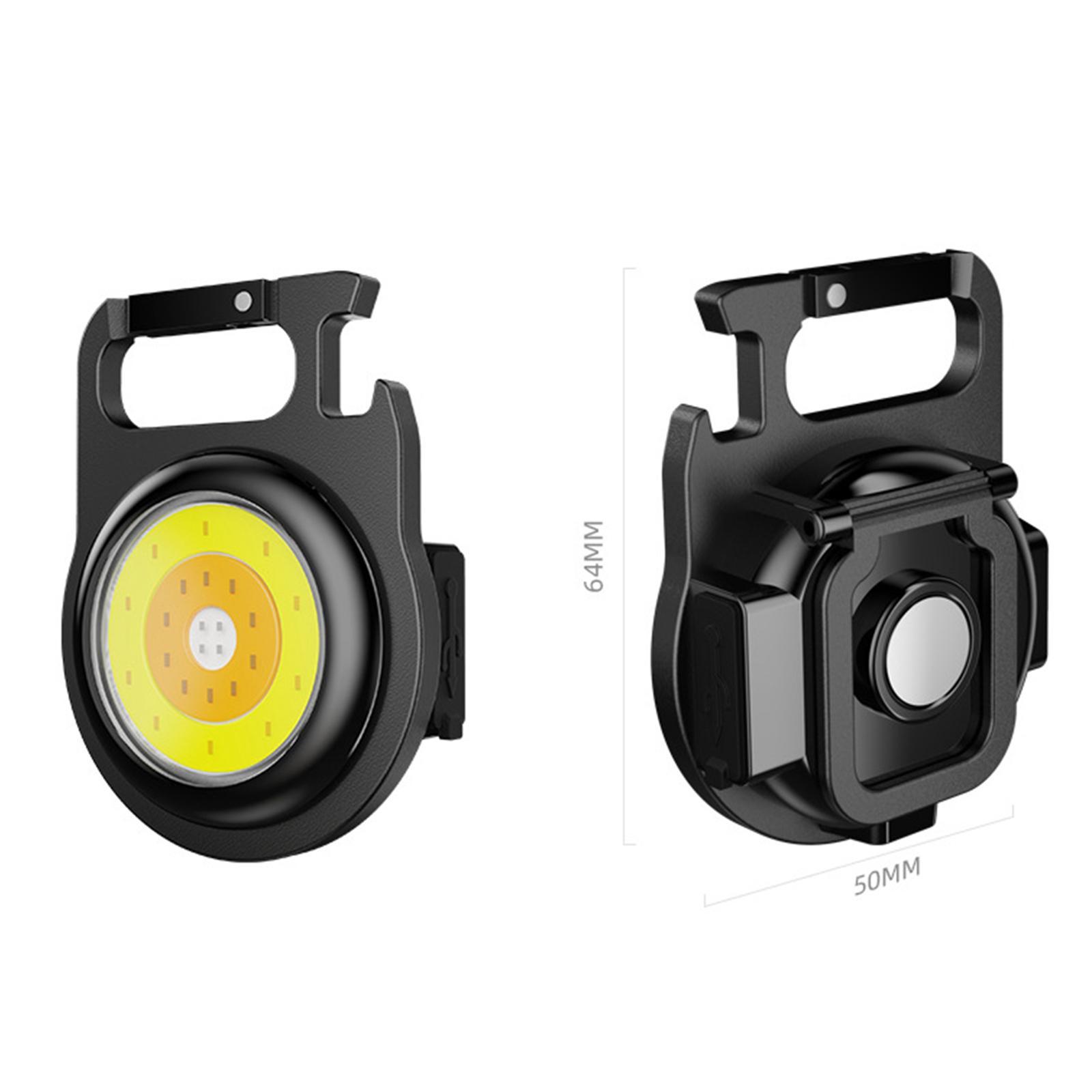 Keychain Torch Rechargeable LED Flashlight for Outdoor Activities Reading