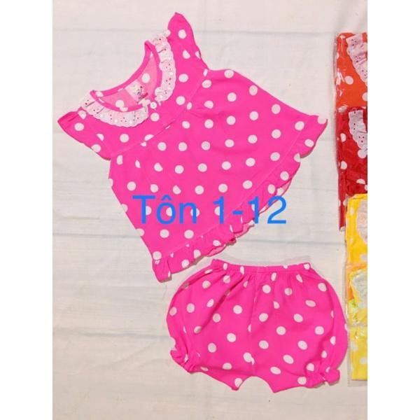 Bộ tôn bé gái sai nhỏ 5 đến 12 ký