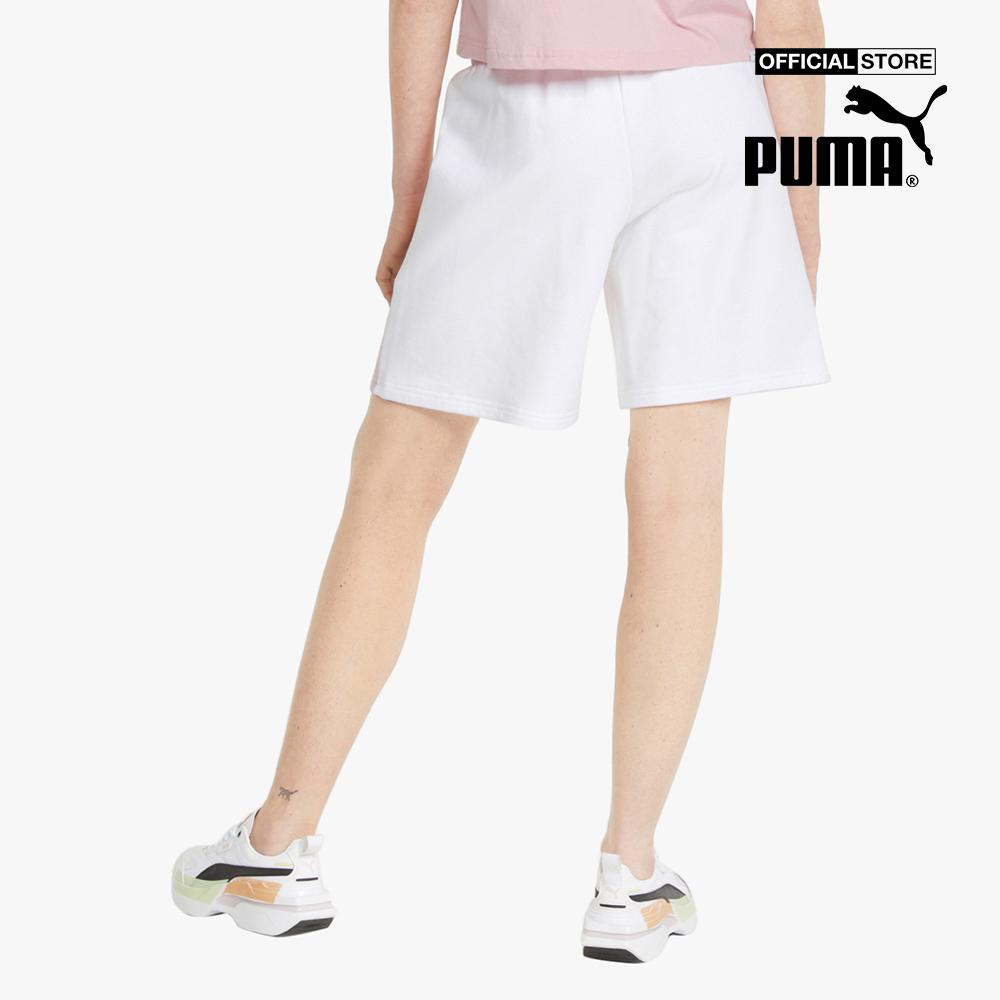 PUMA - Quần shorts thể thao nữ Brand Love High Waisted 534464