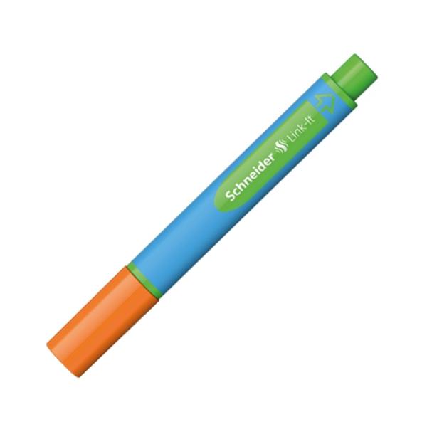 Bút Bi Link-It Slider Schneider 154506 - Mực Cam