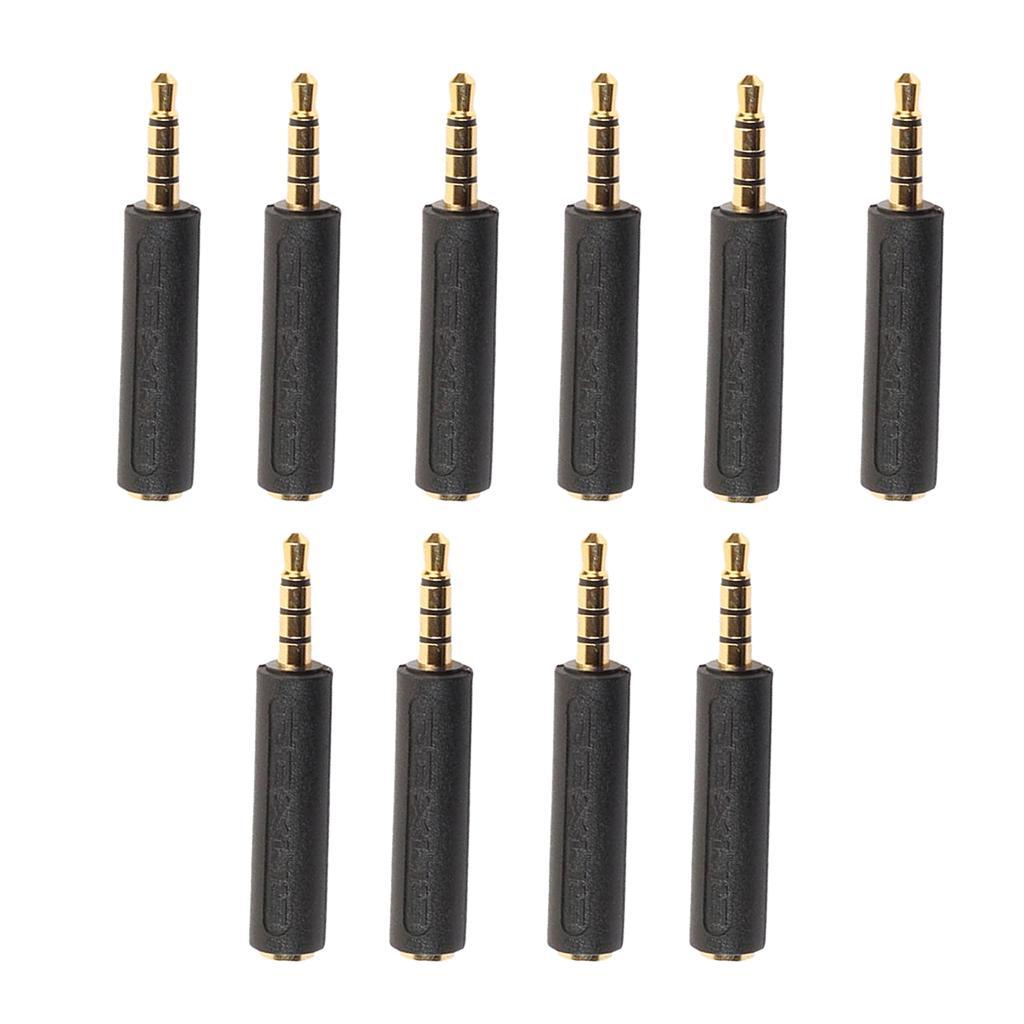 10 Pieces Amplifier Universal Adapter Audio Equipment  Smartphone