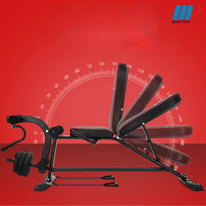 Ghế tập tạ đa năng MK-031 | Dụng cụ tập GYM nhỏ gọn giá rẻ