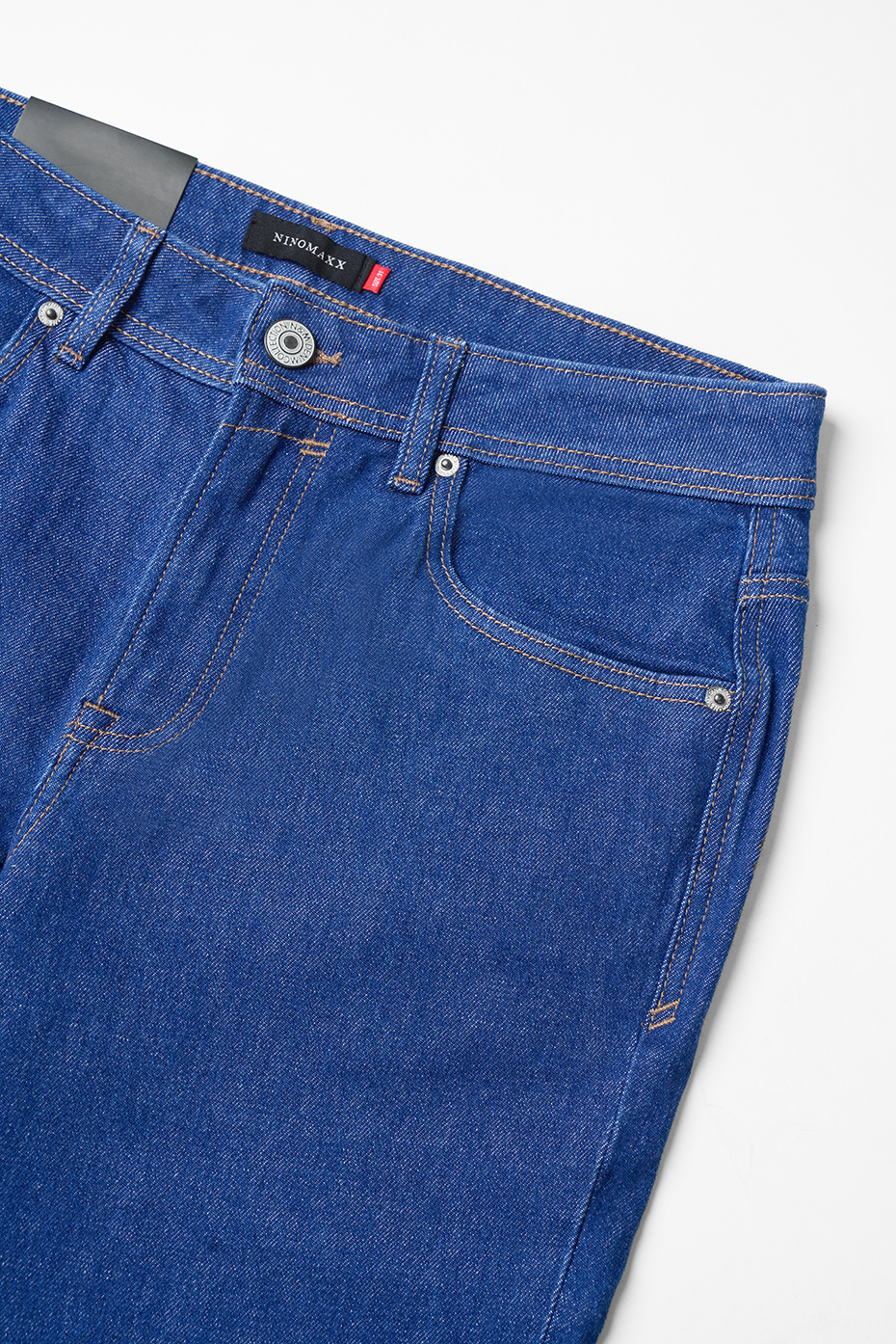Quần Jean Nam Ninomaxx Form Tapered Xanh Dương RAWCORE DENIM Chất Vải Cứng Dày Độ Bền Cao Co Dãn Nhẹ 2509014