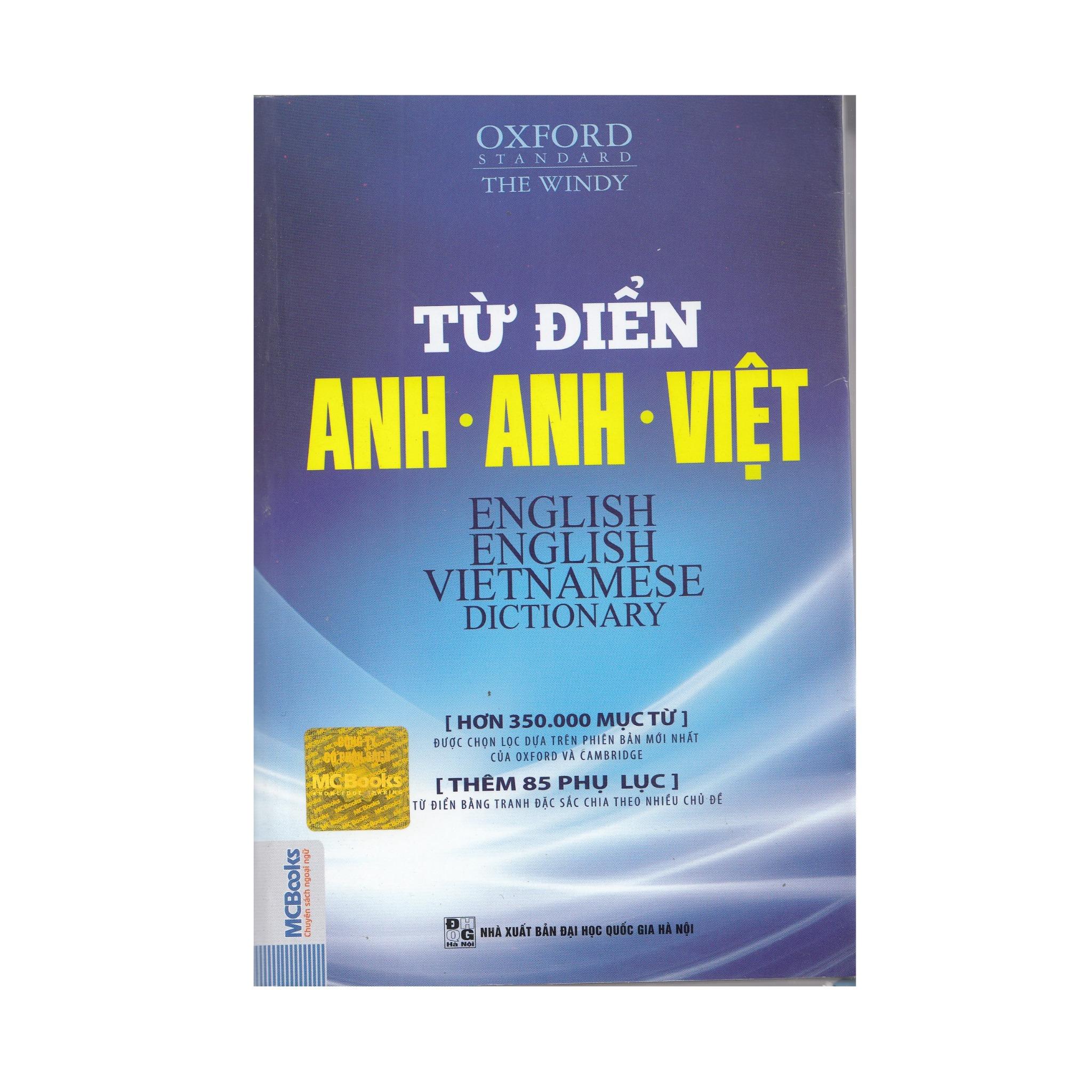 Từ Điển Anh - Anh - Việt - Hơn 350.000 Mục Từ