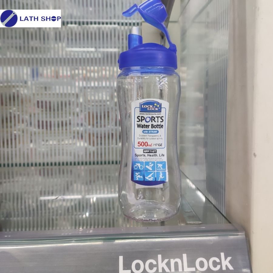 Bình Nước Nhựa Thể Thao PP Lock&Lock HPP710T - 500Ml