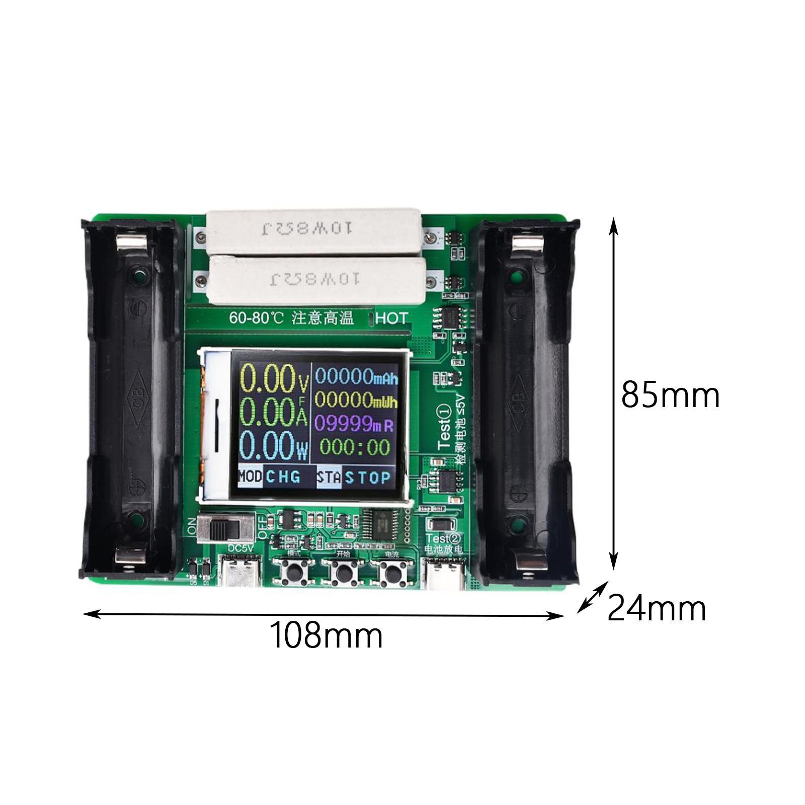 Digital Battery Tester Module Digital Measurement for Professional Household