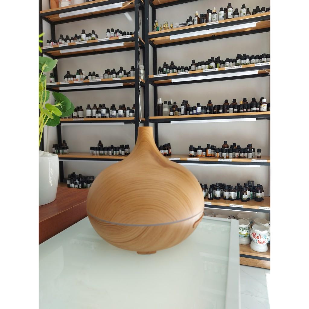 Máy khuếch tán phun sương tinh dầu bí ngô I có cuốn 500ml có điều khiển kèm tinh dầu I